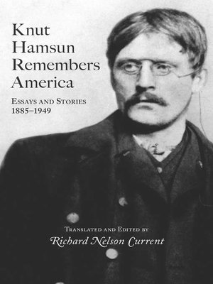 cover image of Knut Hamsun Remembers America